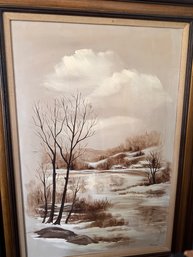 Silent Winter Oil Painting