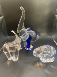 Glass Elephant Trio