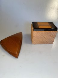 Hand Crafted Weird Woods & Seaton Wood Design Boxes