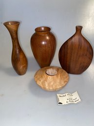 Baxter Wood Vases , Vessel