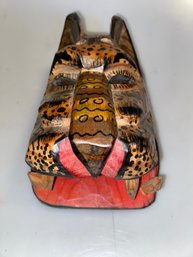Wooden Tiger Mask