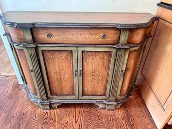 4-door Painted Credenza.