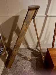 Vintage Wooden 4 Ft Ladder