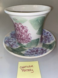 Chatham Pottery Planter & Plate