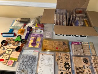 Lot Of Stamps & Supplies