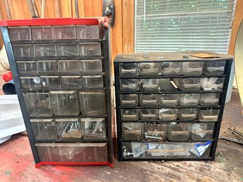 Two Filled Storage Cases