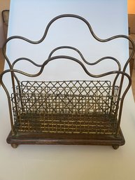 Vintage Magazine Holder