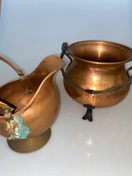 Copper Pitcher & Vessel