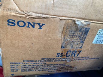 NIB Sony SS-CR7 Speaker System