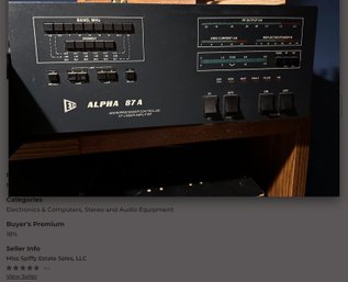 Alpha 87A HF Amplifier Test