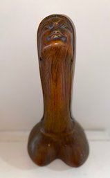 Long Necked Woman Ceramic Bust