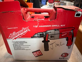 Milwaukee Hammer Drill Kit