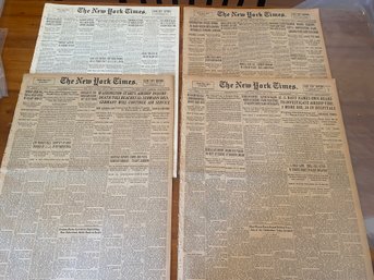 NY Times May  6-11 1937 Authentic Newspapers