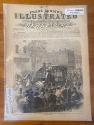 Frank Leslies Illustrated June 1, 1867 Jefferson Davis Trial