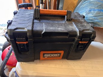 Rigid Tool Box With Contents