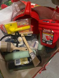 Assorted Painting Supplies