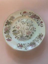 Set Of 6 Ming Jade, Adams English Ironstone Plates