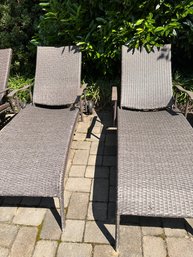 Set Of 2 Loungers.