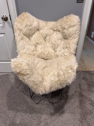 Shaggy Folding Chair