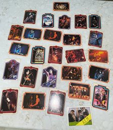 Vintage Kiss Collector Cards