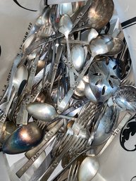 Lot Of Assorted Silverplated Flatware