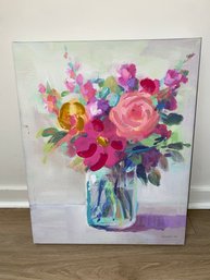 Floral Canvas Painting New