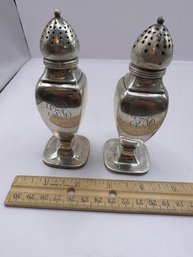 Sterling Salt And Pepper Shakers