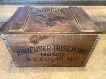 Budweiser Centennial Beer Case