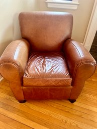 Pottery Barn Leather Chair