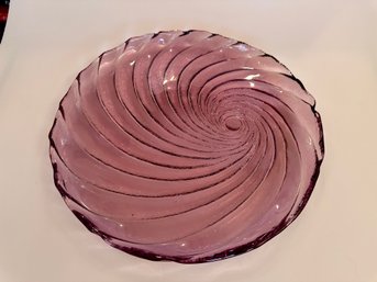 Art Glass Swirl Bowl