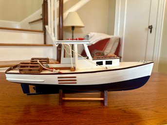 Wooden Model Boat