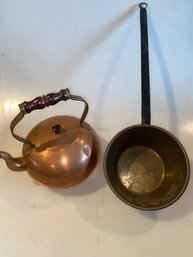 Copper Kettle & Pot