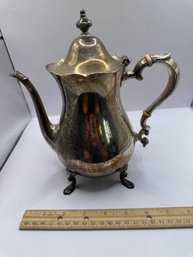 Sterling Coffee Pot.  About 8 Inches Tall