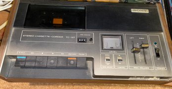 Sony Stereo Cassette Recorder TC-127