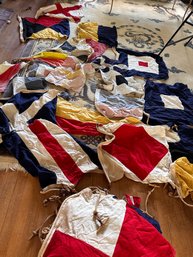 International Maritime Signal Flags. Larger Size (lot 3) About 40