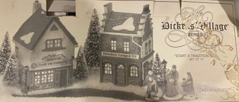 Dickens Village Start A Tradition Set