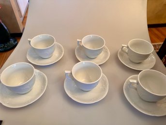 Rosenthal Cup And Saucer Set Of 6