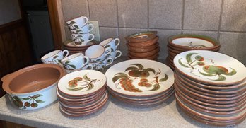 Stangl Pottery Orchard Song Dinnerware Set