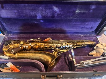 Vintage CG Conn Tenor Saxophone
