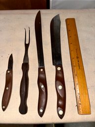 Lot Of 4 Vintage Cutco Knives