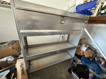 Steel Shelf And Cabinet