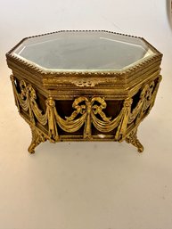 Ornate Gold Regency Style Box