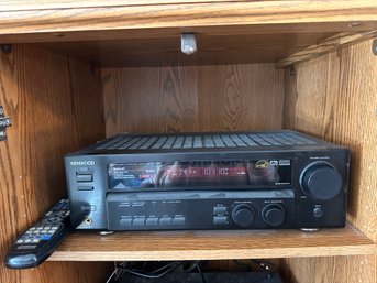 Kenwood Receiver And 4 Speakers  Tested