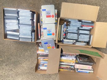 Lot Of DVDs - About 200, Most Sealed.