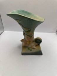 Vintage Roseville Pottery Vase  Green