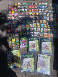 Large Lot Of Defiant Comics Plasma Trading Cards & Collector Books