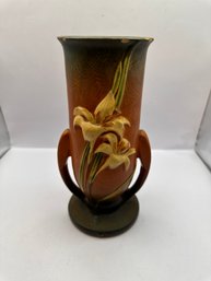 Vintage Roseville Pottery Tall Vase