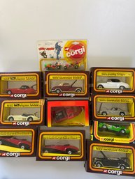 Lot Of 11 NIB Corgi Cars