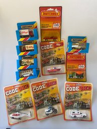 Assorted Vintage Matchbox, Code Red, Etc