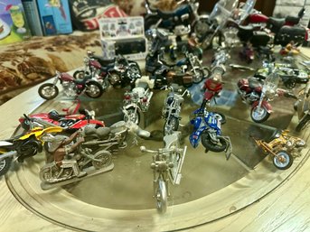 Lot Of Toy Motorcycles. About 45